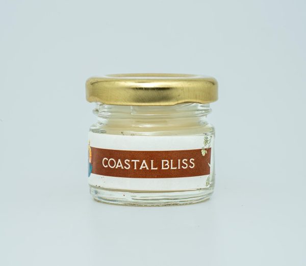 Mini Lid Jar Candle - 22g (4-Hour Burn, Soy-Coconut Blend, Travel- Friendly)