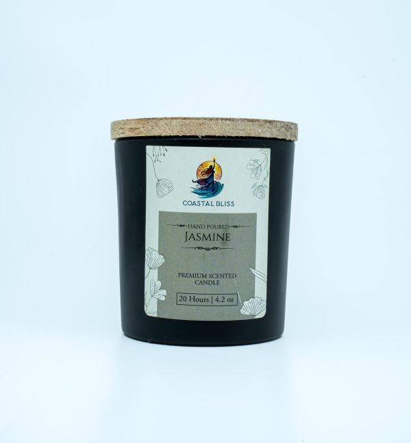 Eco-Friendly Premium Scented Jar Candle – 120g (20-Hour Burn, Soy-Coconut Wax, Frost Jar with Lid) - Image 13