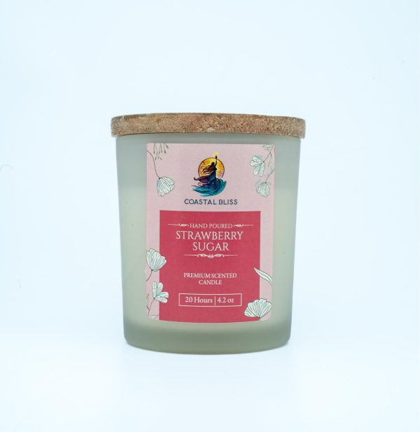 Eco-Friendly Premium Scented Jar Candle – 120g (20-Hour Burn, Soy-Coconut Wax, Frost Jar with Lid) - Image 4