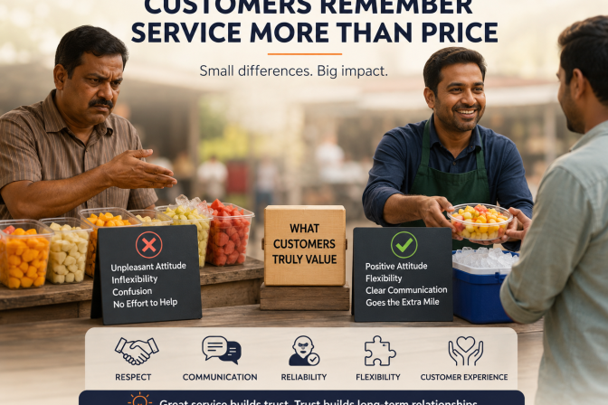 Why Customers Remember Service More Than Price