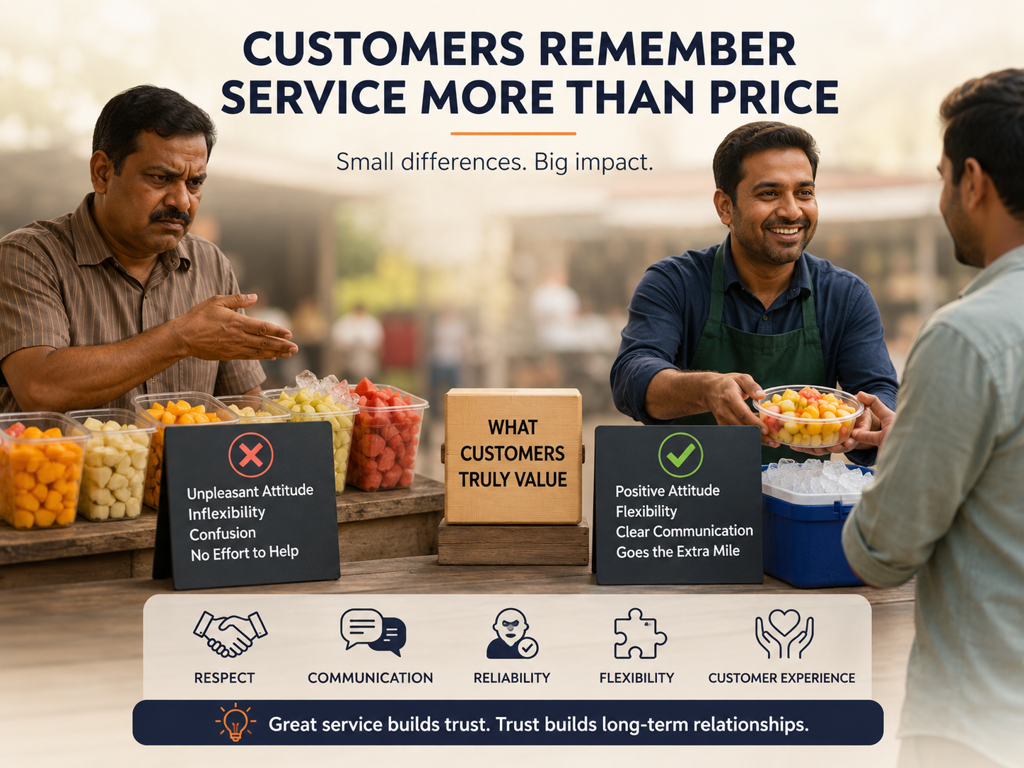 Why Customers Remember Service More Than Price