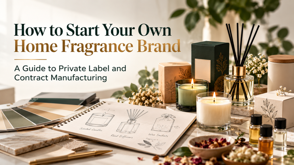 How to Start Your Own Home Fragrance Brand: A Guide to Private Label and Contract Manufacturing