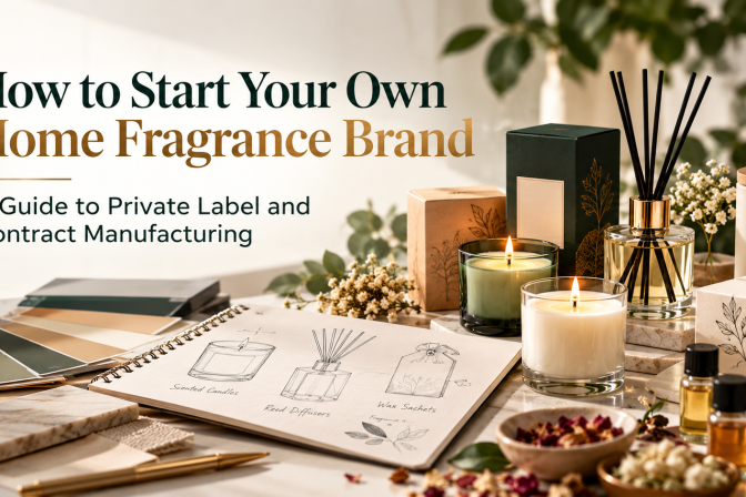 How to Start Your Own Home Fragrance Brand: A Guide to Private Label and Contract Manufacturing